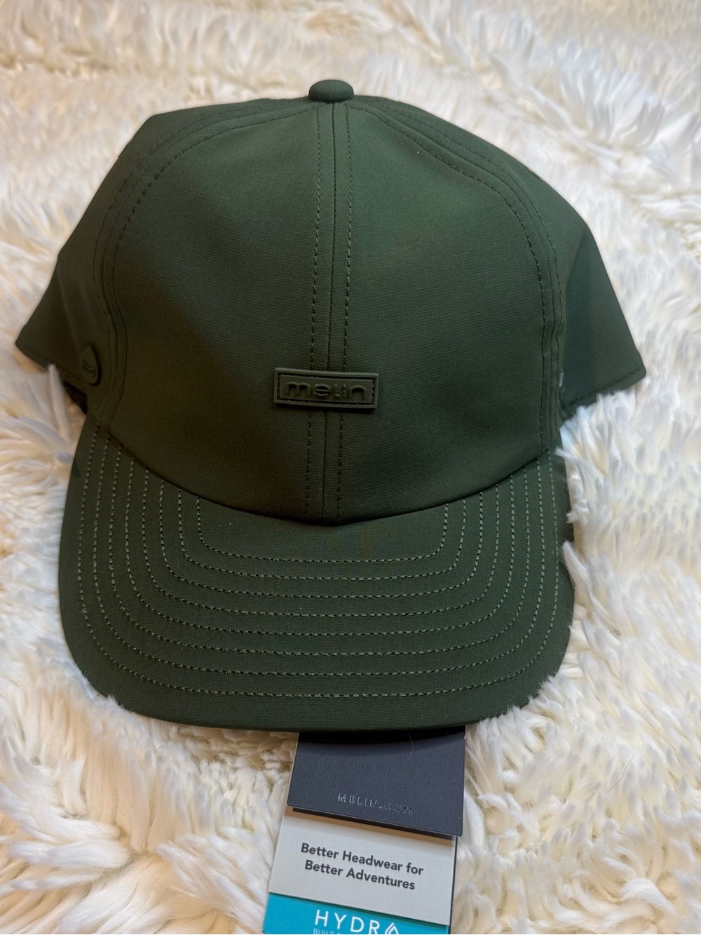 NWT Melin “the legend” hydro classic size military Green Performance hat